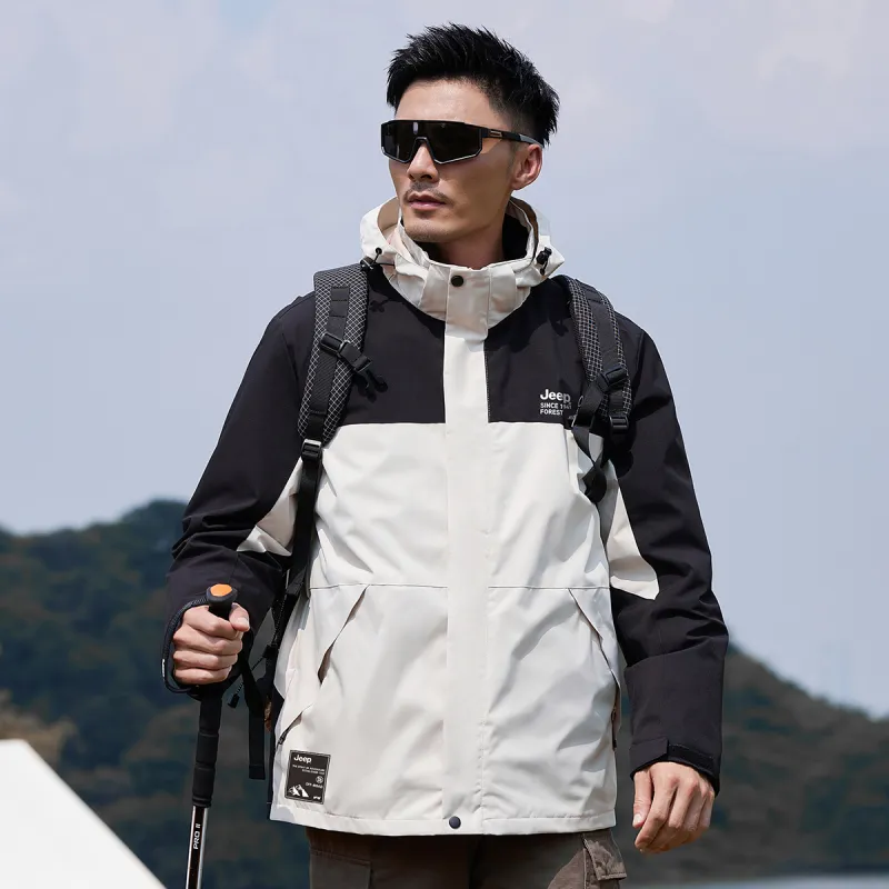 Jeep Windproof Thermal Windbreaker Jacket Unisex-4