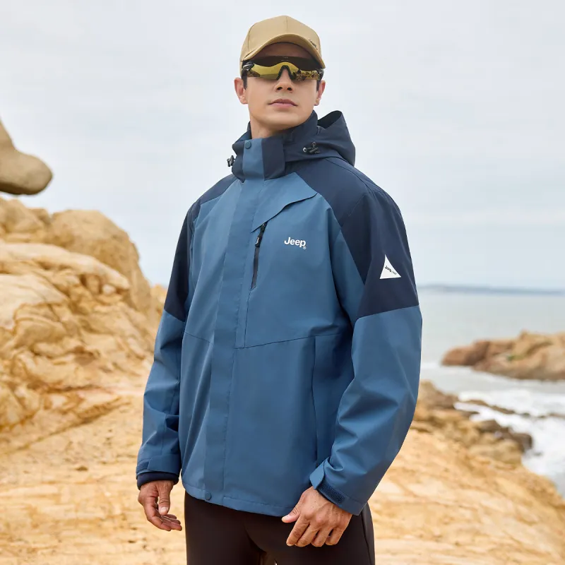 Jeep Waterproof, Thermal, And Windproof Windbreaker Jacket Unisex-12
