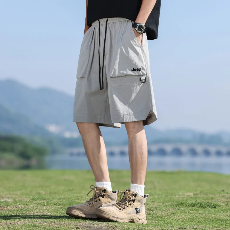 Jeep Pasture Horse Lifestyle Casual Shorts Unisex-11