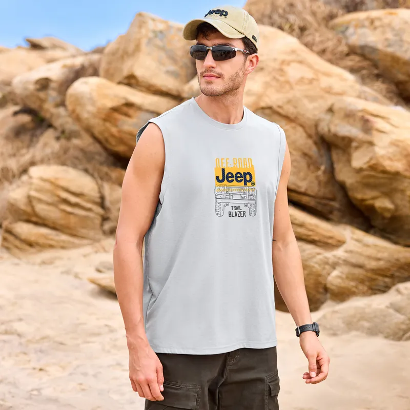 Jeep Pasture Horse Lifestyle Tank Top Unisex-26