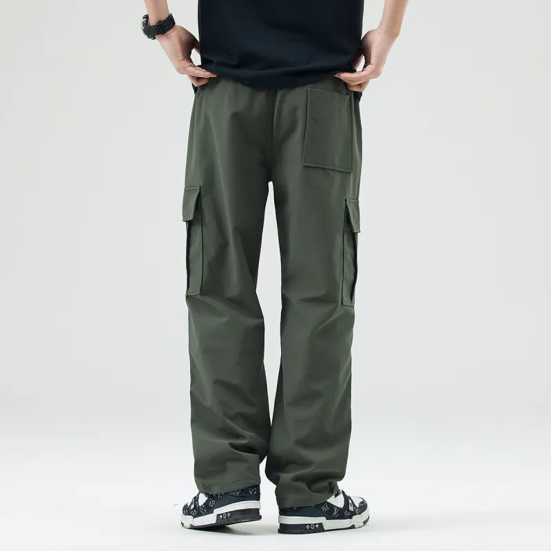 Jeep Parachute Pants, Casual Pants, Windbreaker Pants, Cargo Pants Unisex-5