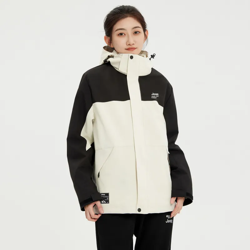 Jeep Windbreaker Jacket Trench Coat Unisex-64