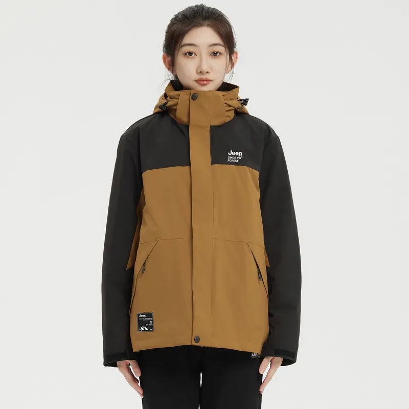 Jeep Windbreaker Jacket Trench Coat Unisex-51