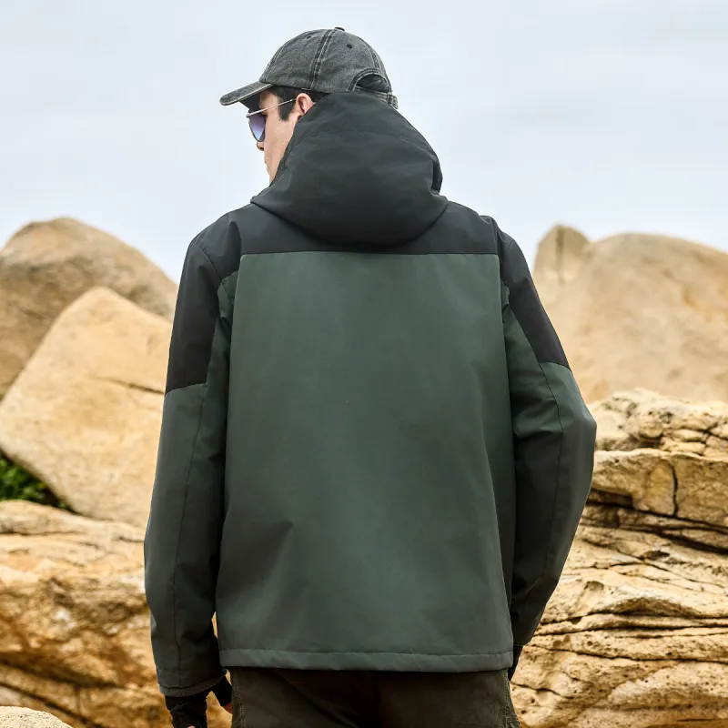 Jeep Waterproof, Thermal, And Windproof Windbreaker Jacket Unisex-21