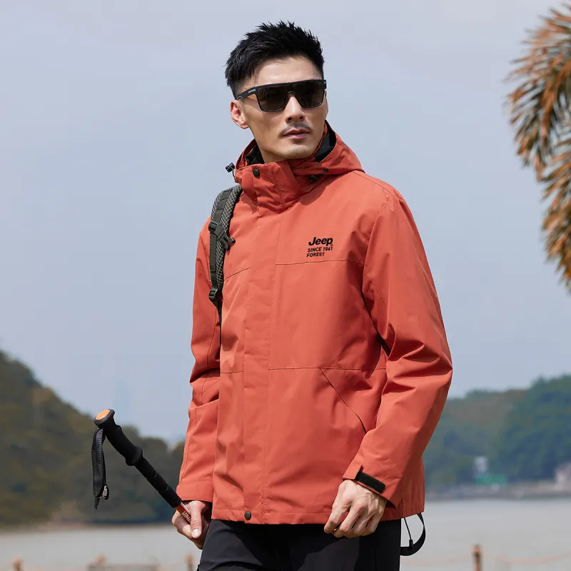 Jeep Windproof Thermal Windbreaker Jacket Unisex-12
