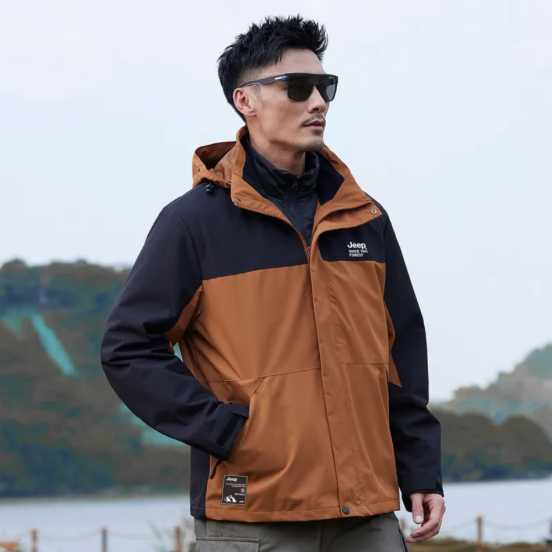 Jeep Windproof Thermal Windbreaker Jacket Unisex-41