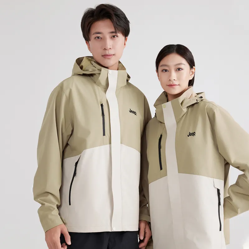 Jeep Windbreaker Jacket Trench Coat Unisex-11