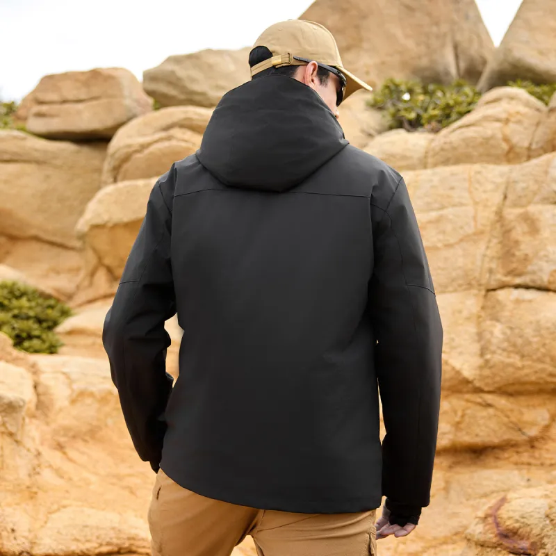 Jeep Waterproof, Thermal, And Windproof Windbreaker Jacket Unisex-34