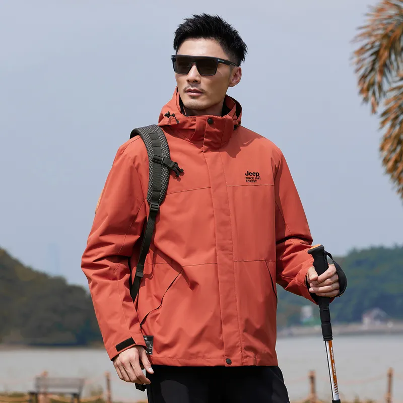 Jeep Windproof Thermal Windbreaker Jacket Unisex-11