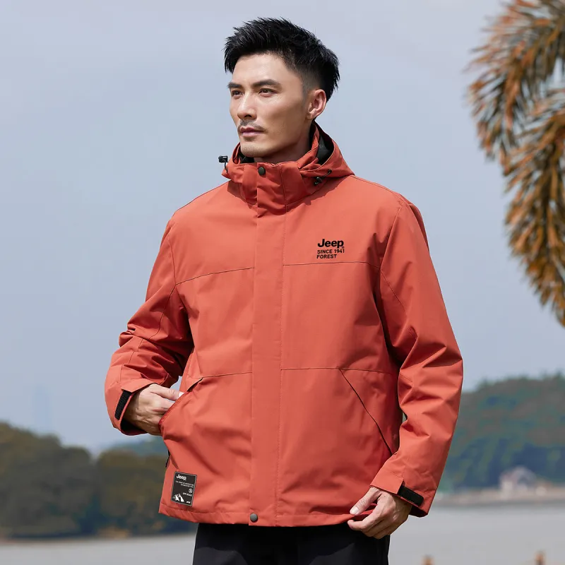 Jeep Windproof Thermal Windbreaker Jacket Unisex-10
