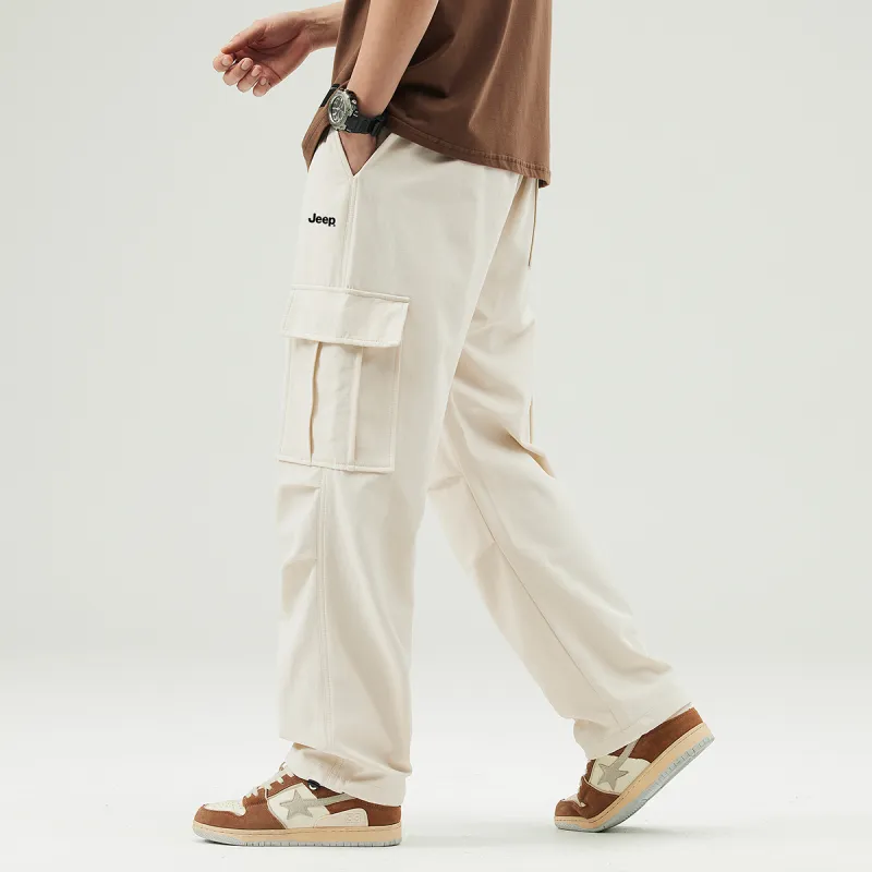 Jeep Parachute Pants, Casual Pants, Windbreaker Pants, Cargo Pants Unisex-10