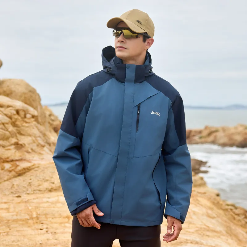 Jeep Waterproof, Thermal, And Windproof Windbreaker Jacket Unisex-11