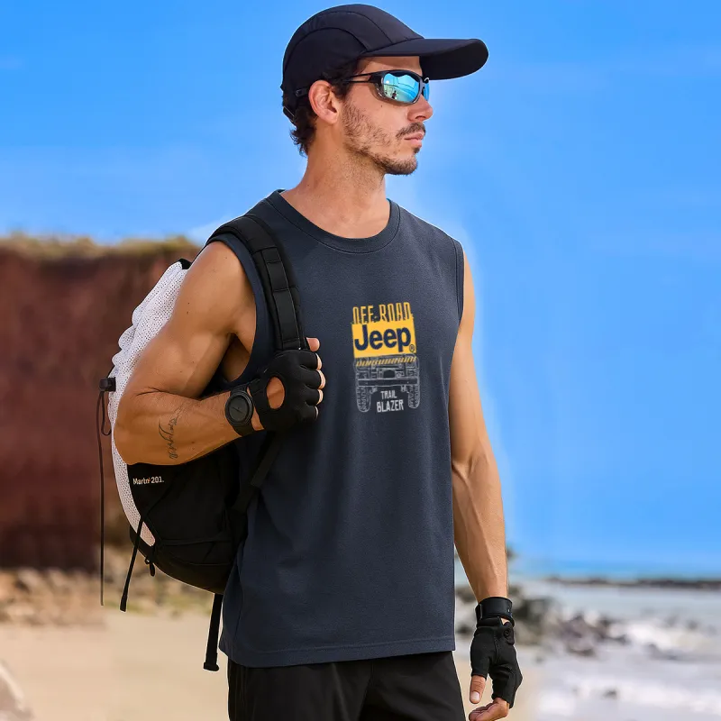 Jeep Pasture Horse Lifestyle Tank Top Unisex-9