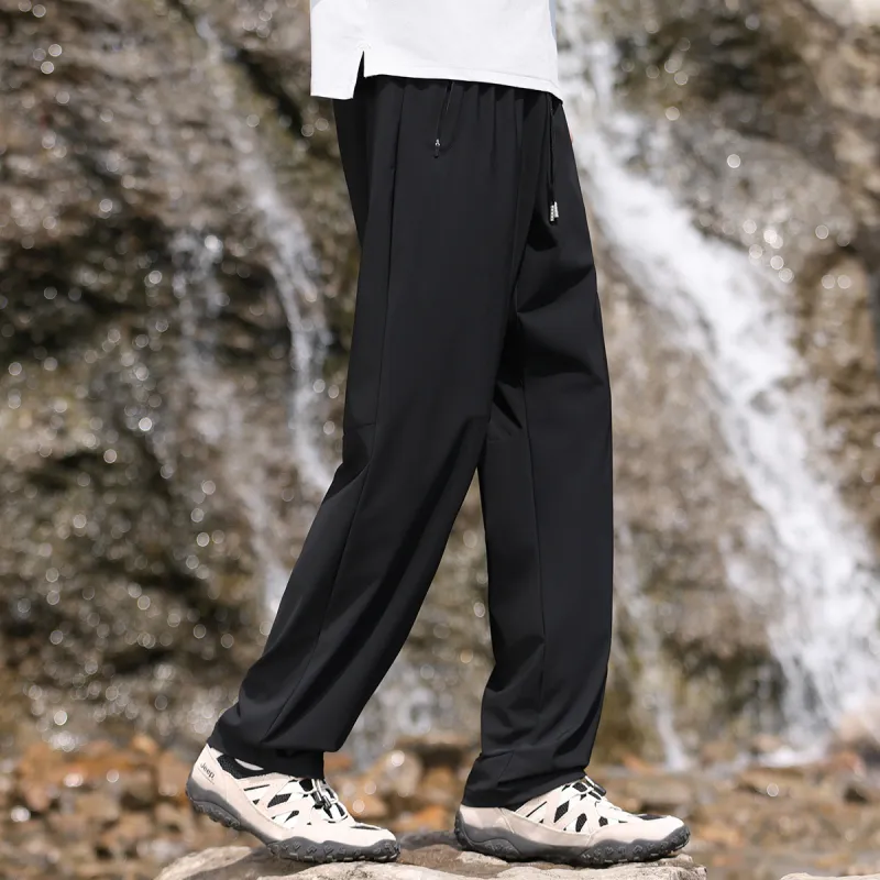 Jeep Pasture Horse Lifestyle Knitted Sweatpants Unisex Pure Black-5