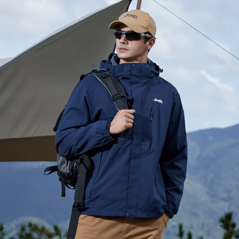 Jeep Windbreaker Jackets Unisex-4