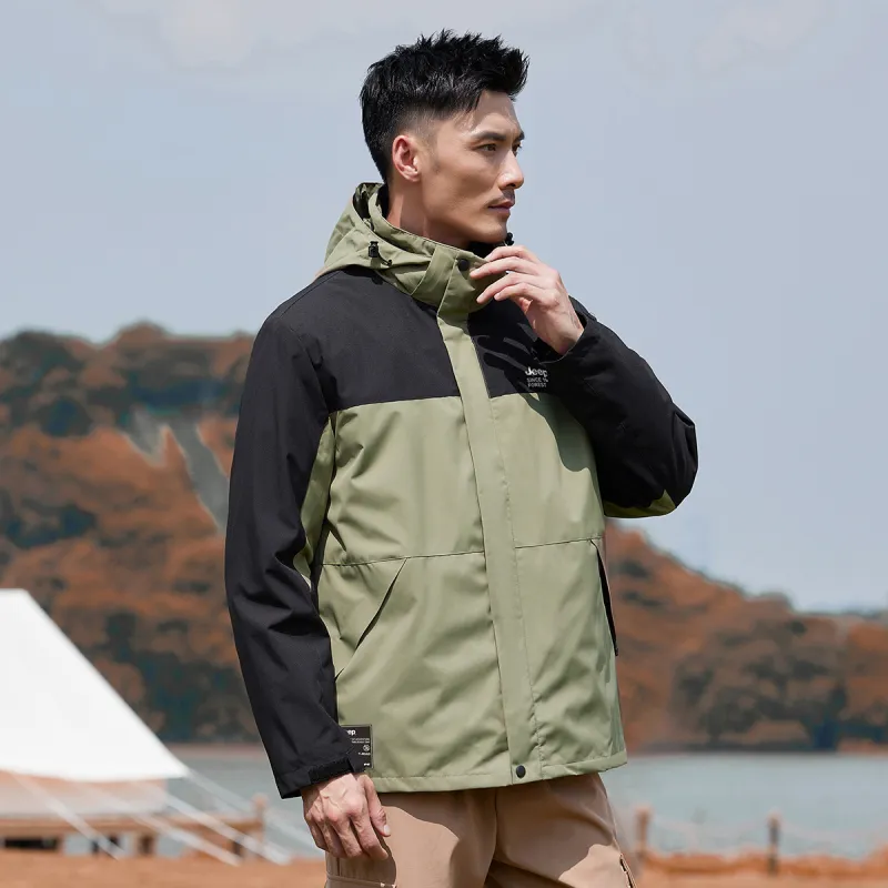 Jeep Windproof Thermal Windbreaker Jacket Unisex-31