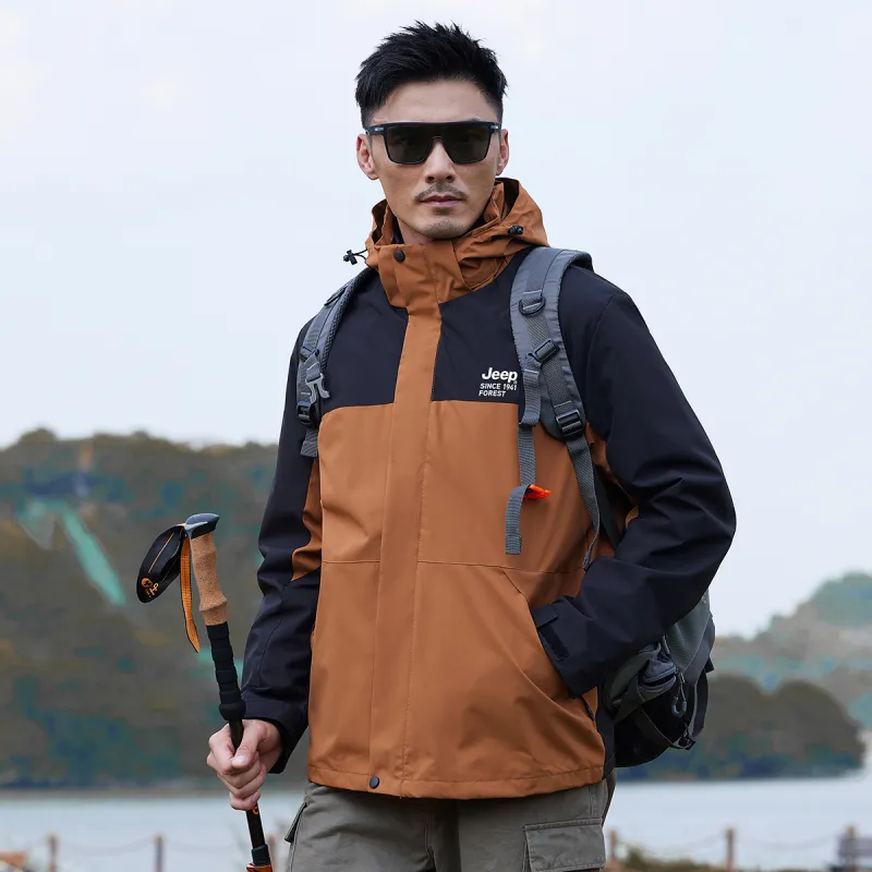 Jeep Windproof Thermal Windbreaker Jacket Unisex-40