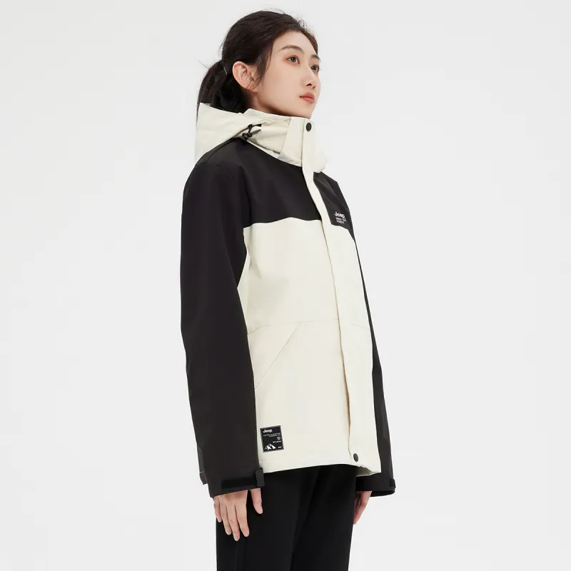 Jeep Windbreaker Jacket Trench Coat Unisex-68