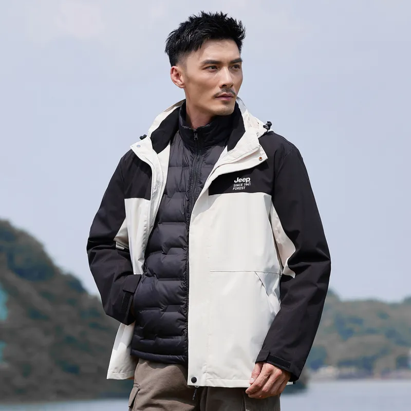 Jeep Windproof Thermal Windbreaker Jacket Unisex-2