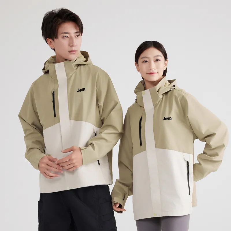Jeep Windbreaker Jacket Trench Coat Unisex-10