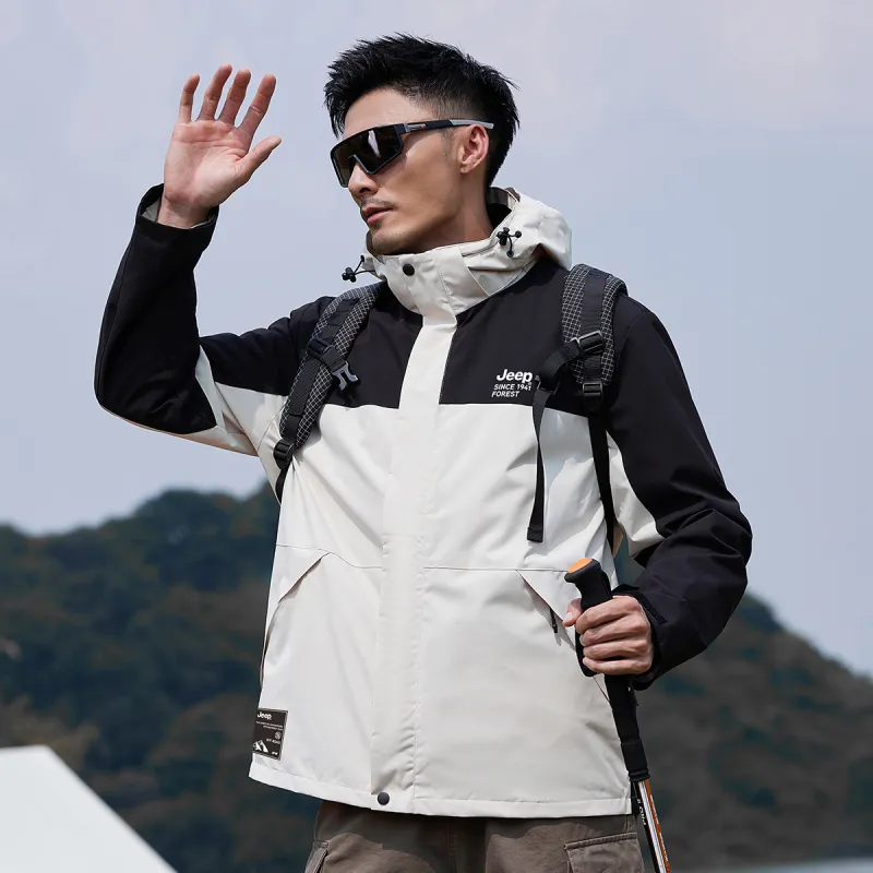 Jeep Windproof Thermal Windbreaker Jacket Unisex-6