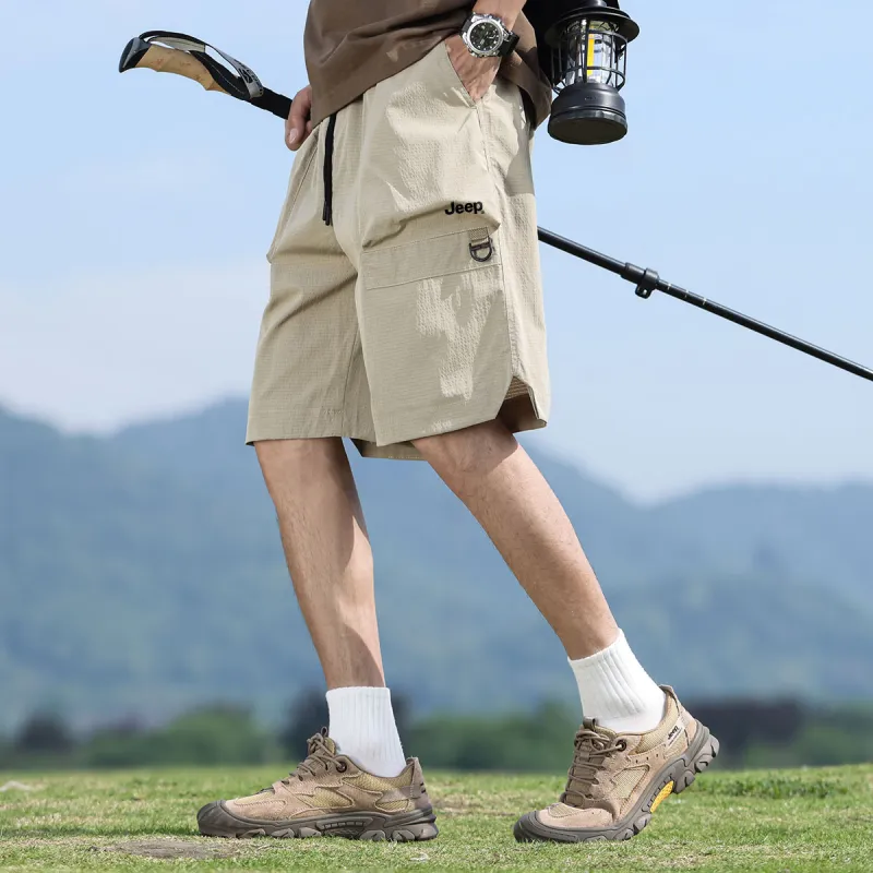 Jeep Pasture Horse Lifestyle Casual Shorts Unisex-5