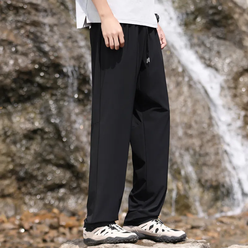 Jeep Pasture Horse Lifestyle Knitted Sweatpants Unisex Pure Black-4