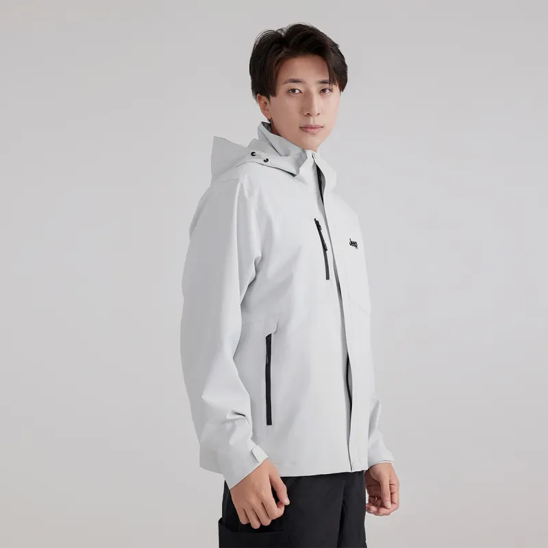 Jeep Windbreaker Jacket Trench Coat Unisex-7