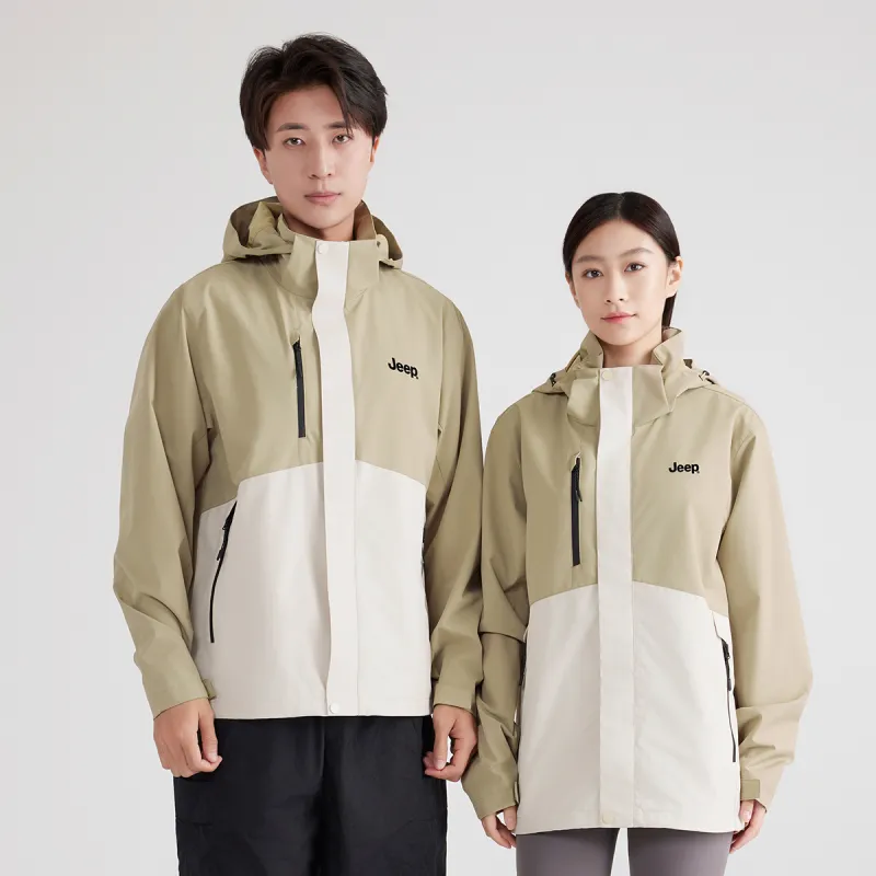 Jeep Windbreaker Jacket Trench Coat Unisex-9