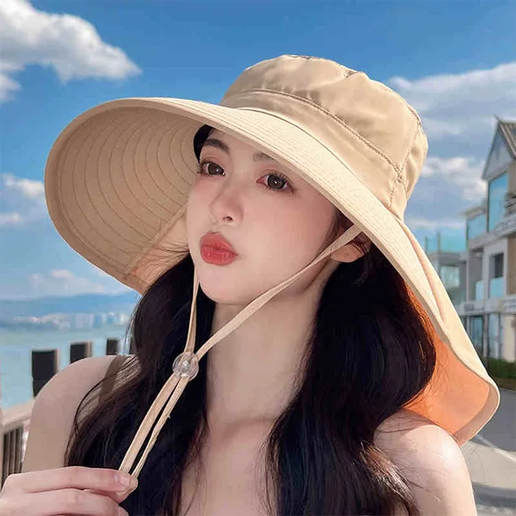 Lanza Polyester Sun Protection Hats Unisex-7