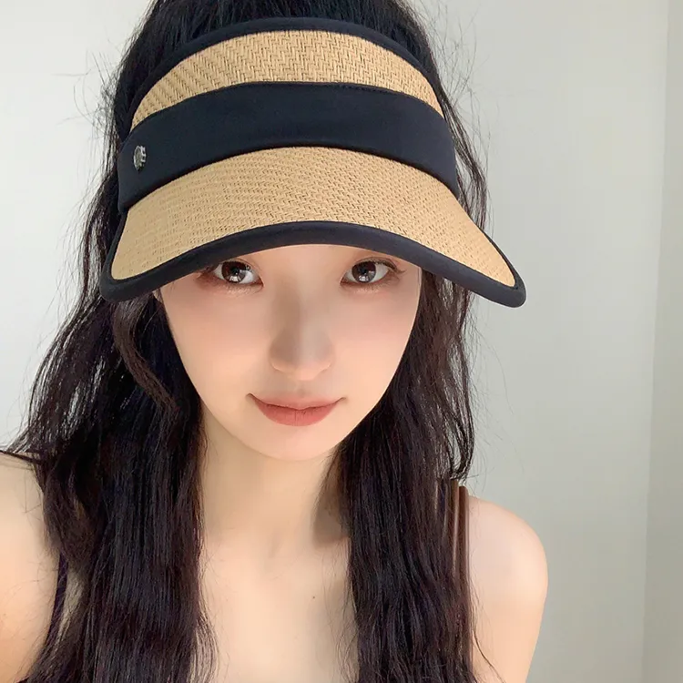 Lanza Straw Woven Sun Protection Hats Women's-5