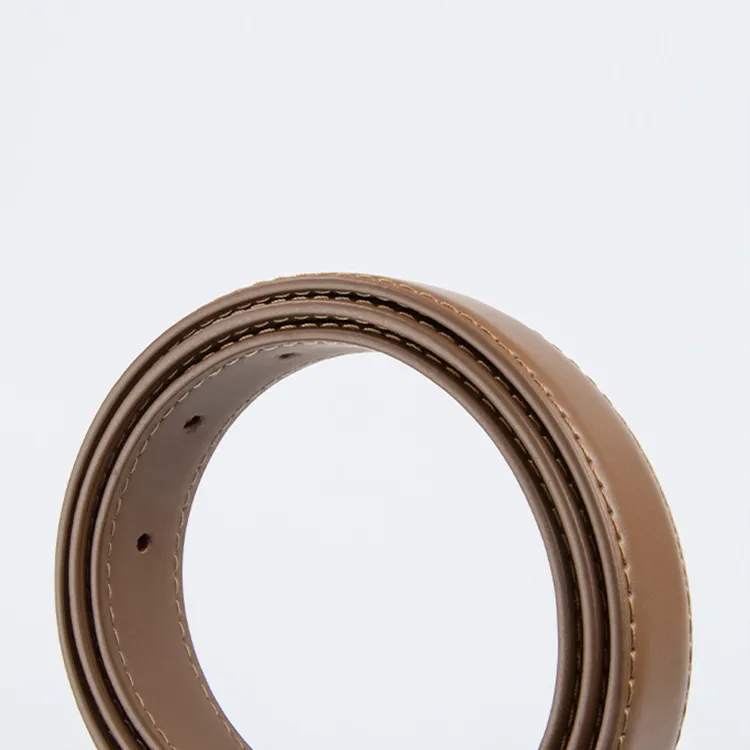 Lanza Cow Leather Belts Women's Width 2.3CM-3