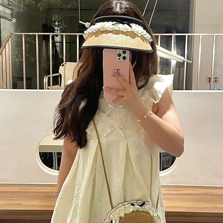 Lanza Straw Woven Sun Protection Hats Women's-2