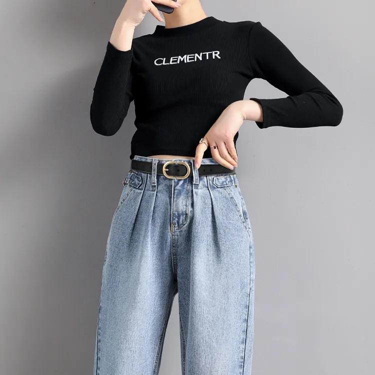 Lanza Top Grain Cow Leather Belts Women's 2.8CM-4