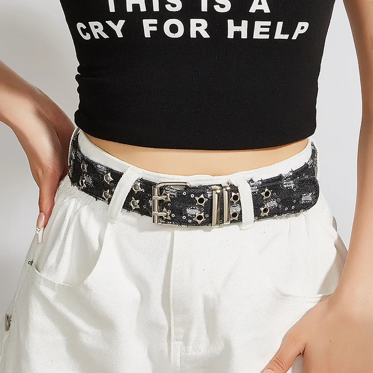 Lanza Canvas Belt Women's 3.3CM-1