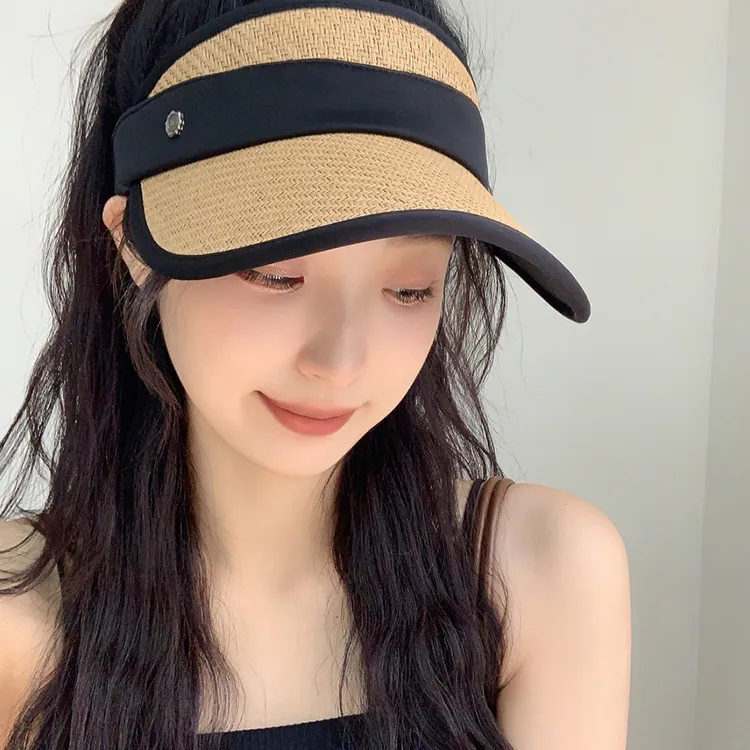 Lanza Straw Woven Sun Protection Hats Women's-6
