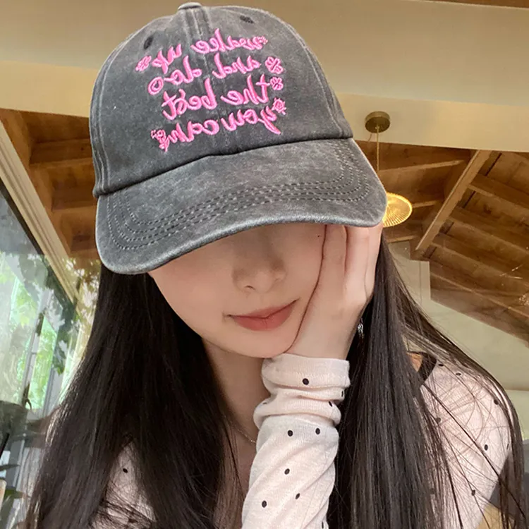 Lanza Polyester Baseball Caps Unisex-1