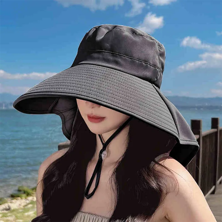 Lanza Polyester Sun Protection Hats Unisex-1