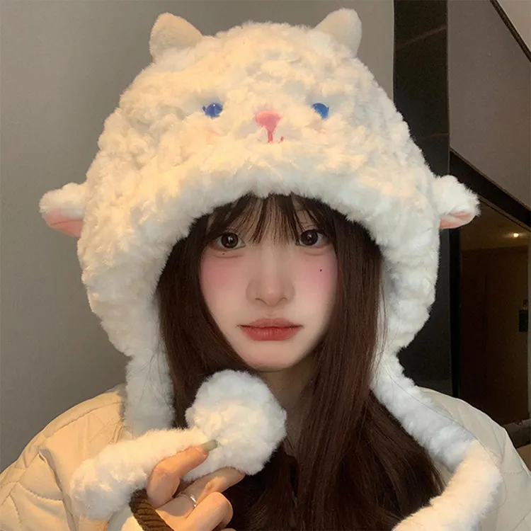 Lanza Polyester Beanies Women's-2