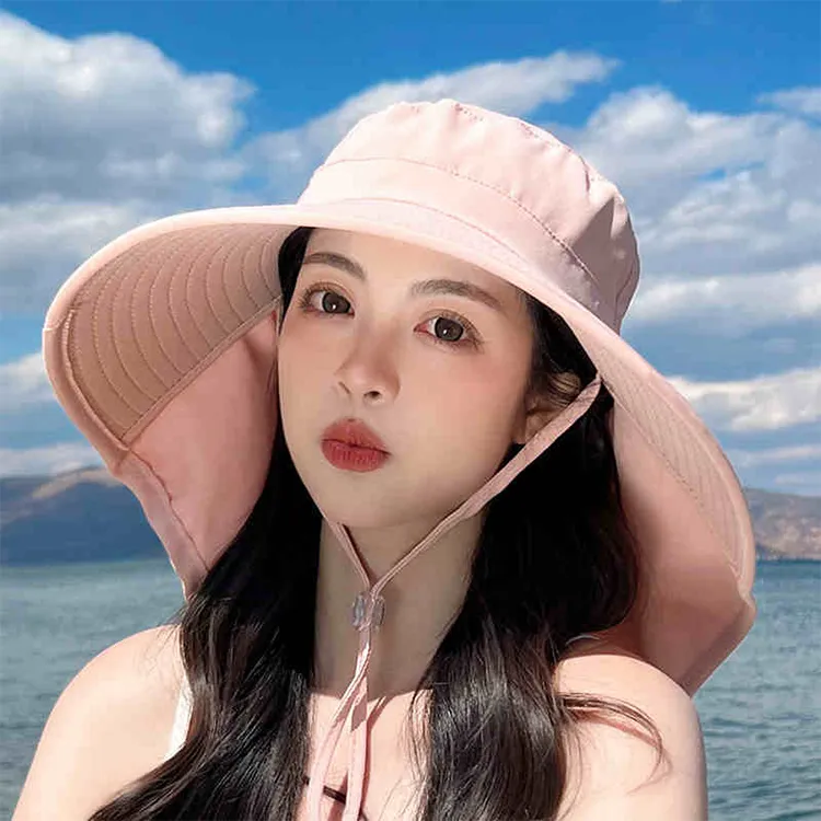 Lanza Polyester Sun Protection Hats Unisex-13