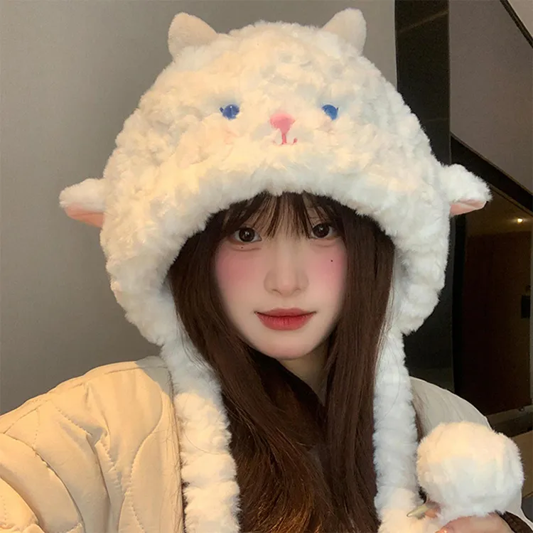 Lanza Polyester Beanies Women's-4