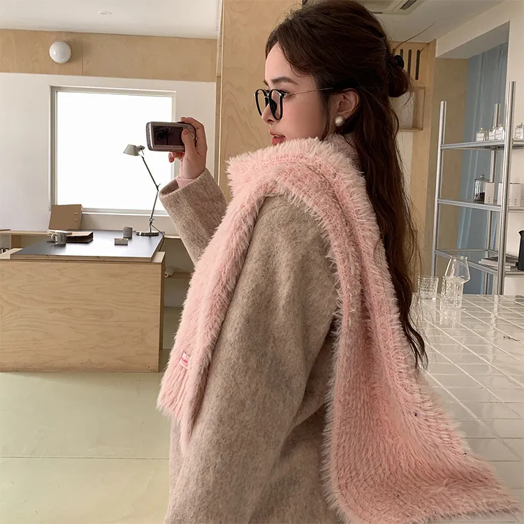 Lanza Knit Scarves Women's-10