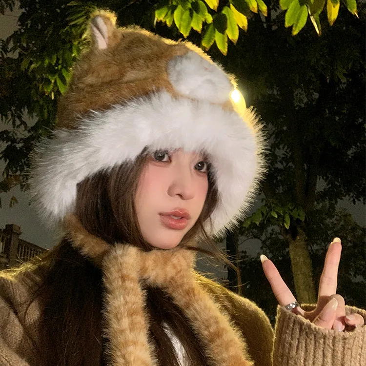 Lanza Polyester Beanies Women's-5