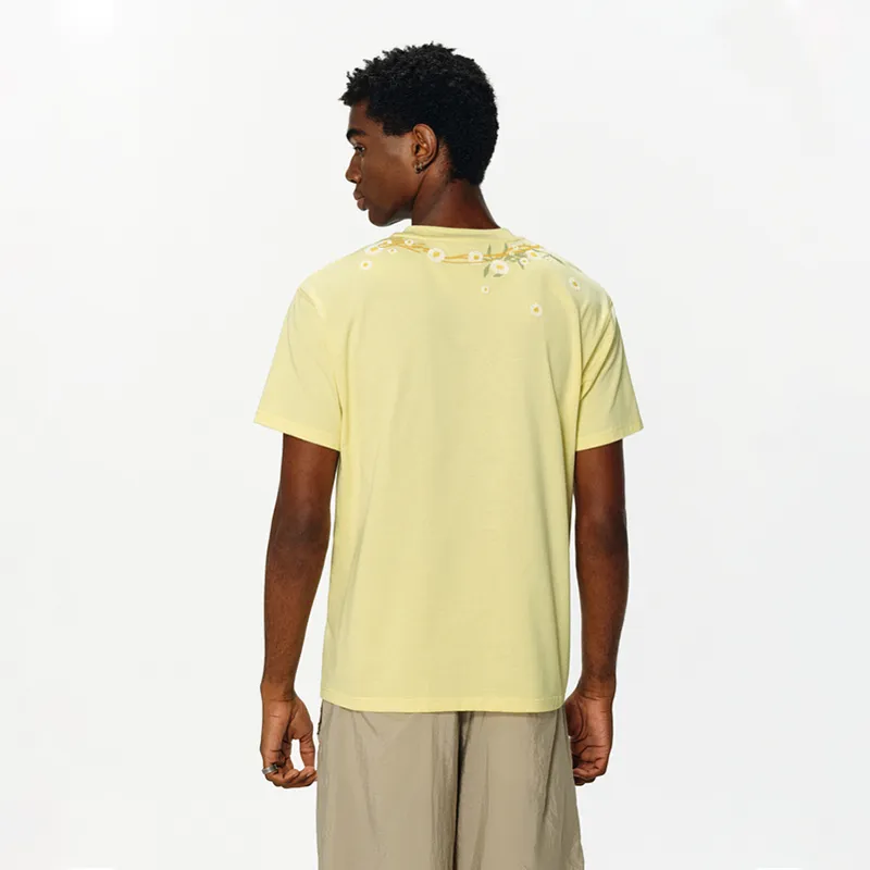 Mountainpeak T Shirt Unisex Custard-3