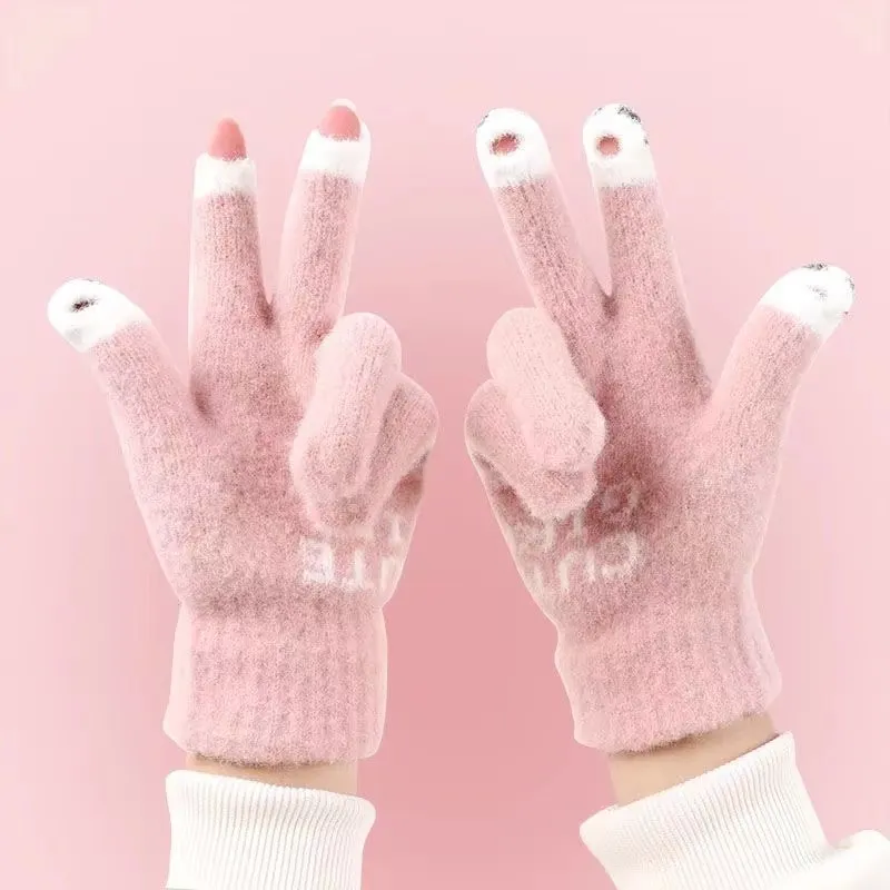Mountainpeak Polyamide Knit Gloves Women's-2