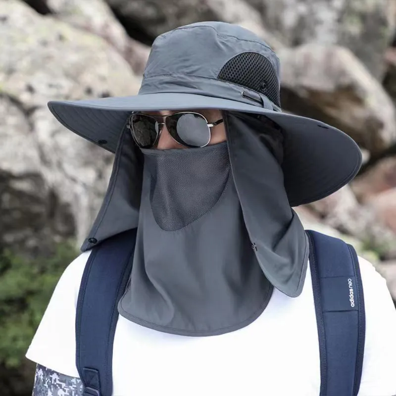 Mountainpeak Polyester Sun Protection Hats Men's-1