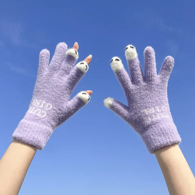 Mountainpeak Polyamide Knit Gloves Women's-8