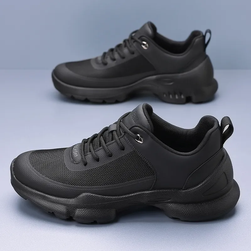 Mulinsen Casual Shoes Men Low Top Black-5