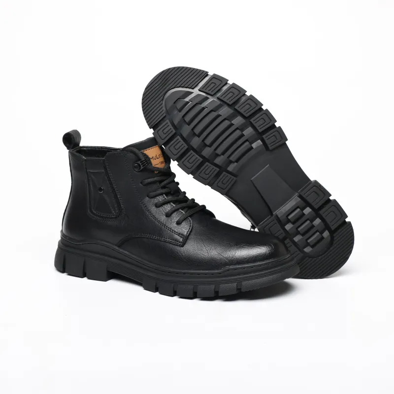 Mulinsen Martin Boot Ankle Boots Men's Black-16