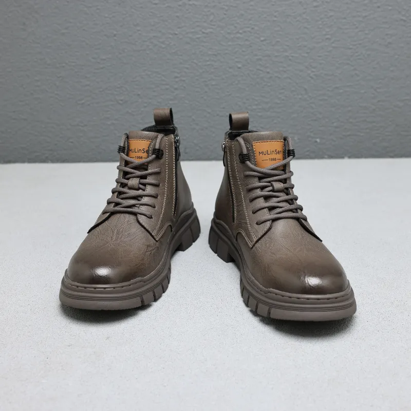 Mulinsen Martin Boot Ankle Boots Men's Black-8